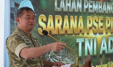 Kasad Jenderal TNI Maruli Simanjuntak Hadiri Groundbreaking Pengolahan Sampah Menjadi Energi Pirolisis di TPAS Galuga